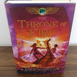 Disney Book by Rick Riordan "The Throne of Fire."